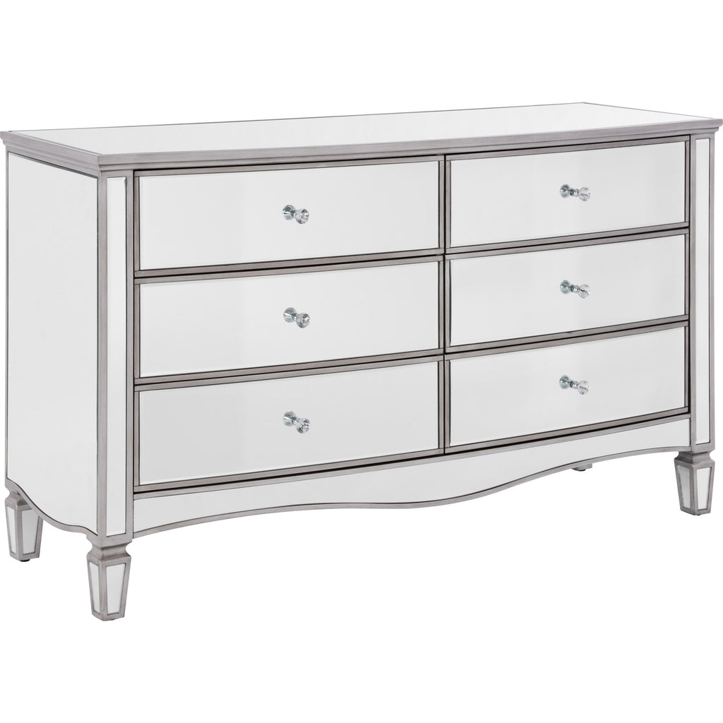Elysee 6 Drawer Wide Chest
