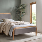 Amaya Double Bed Oak