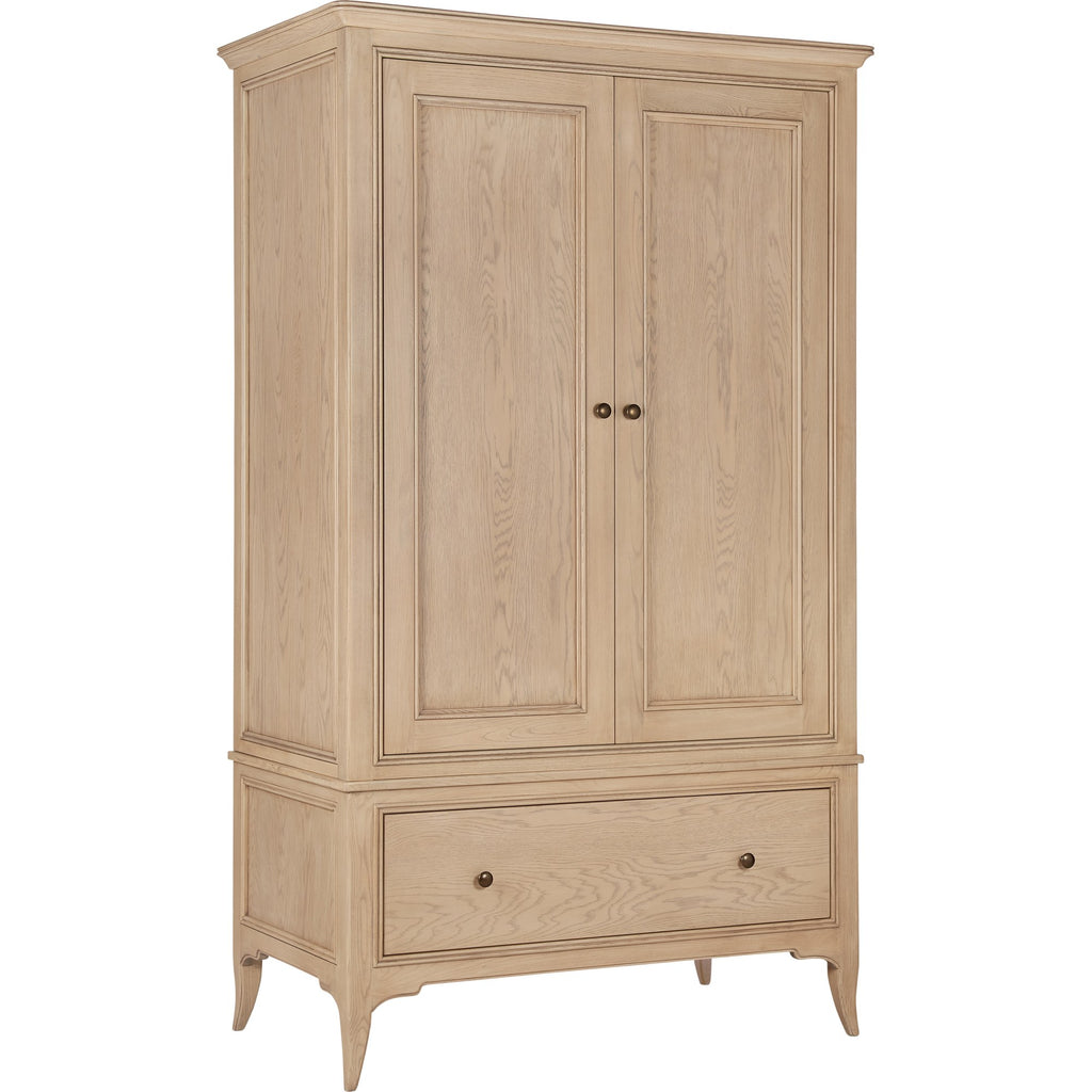 Toulon 2 Door 1 Drawer Wardrobe With Mirror