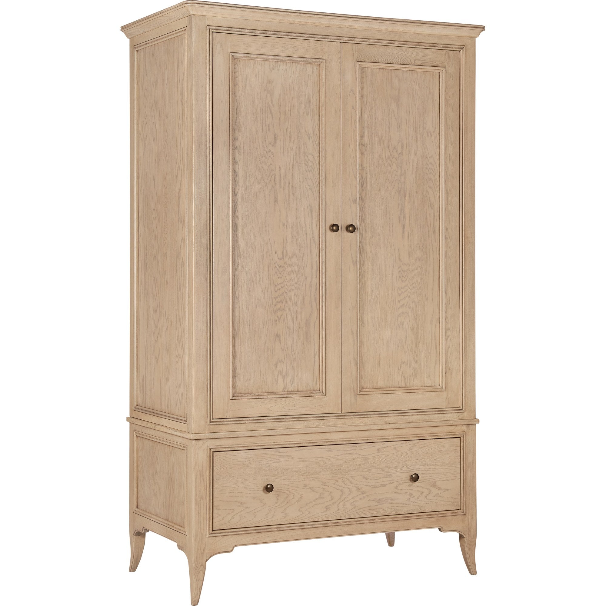 Toulon 2 Door 1 Drawer Wardrobe With Mirror