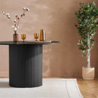 Axel Round Fluted Dining Table