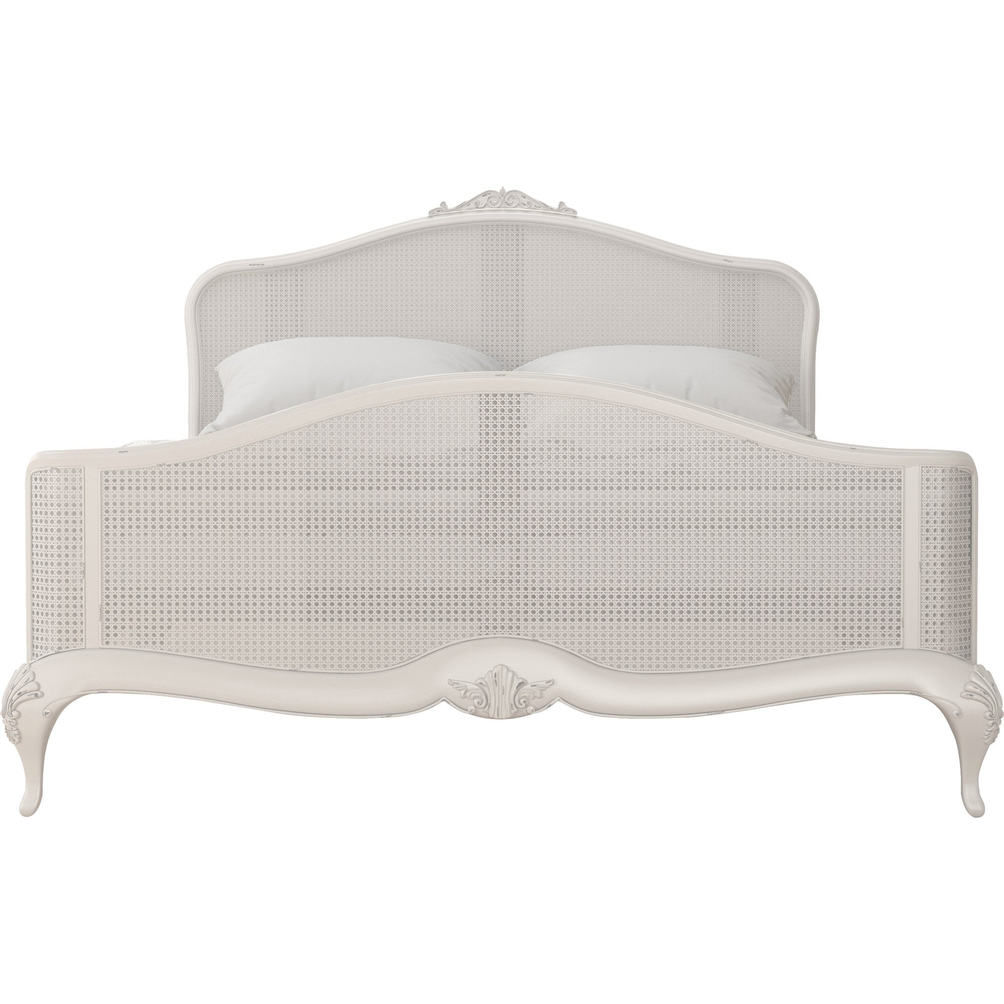 Etienne Rattan Double Bed