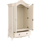 Ivory Double Wardrobe