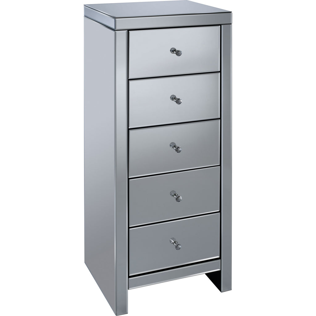 Seville 5 Drawer Narrow Chest