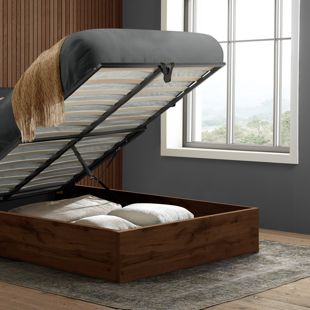 Halfden Double Ottoman Bed