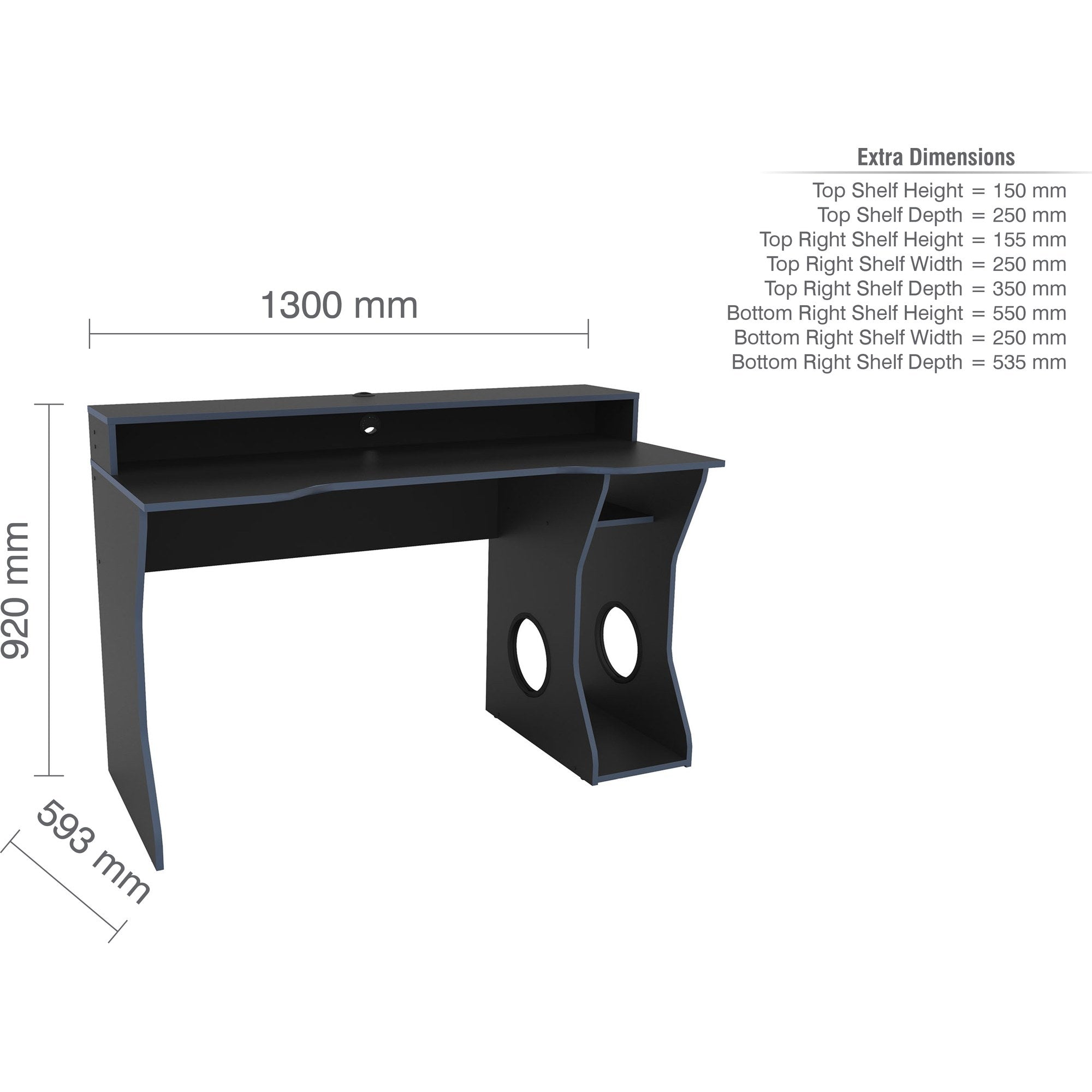Enzo Gaming Computer Desk