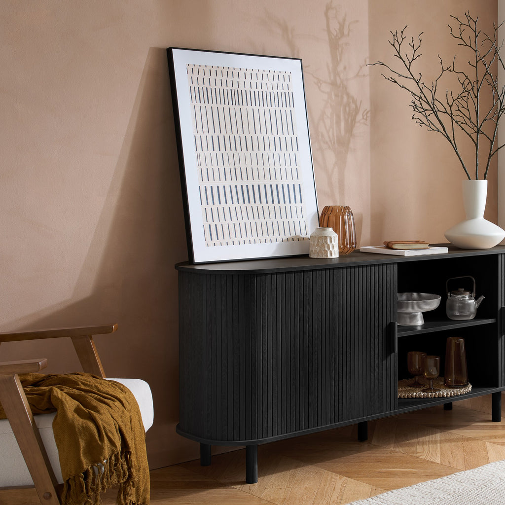 Axel 2 Door Fluted Sideboard