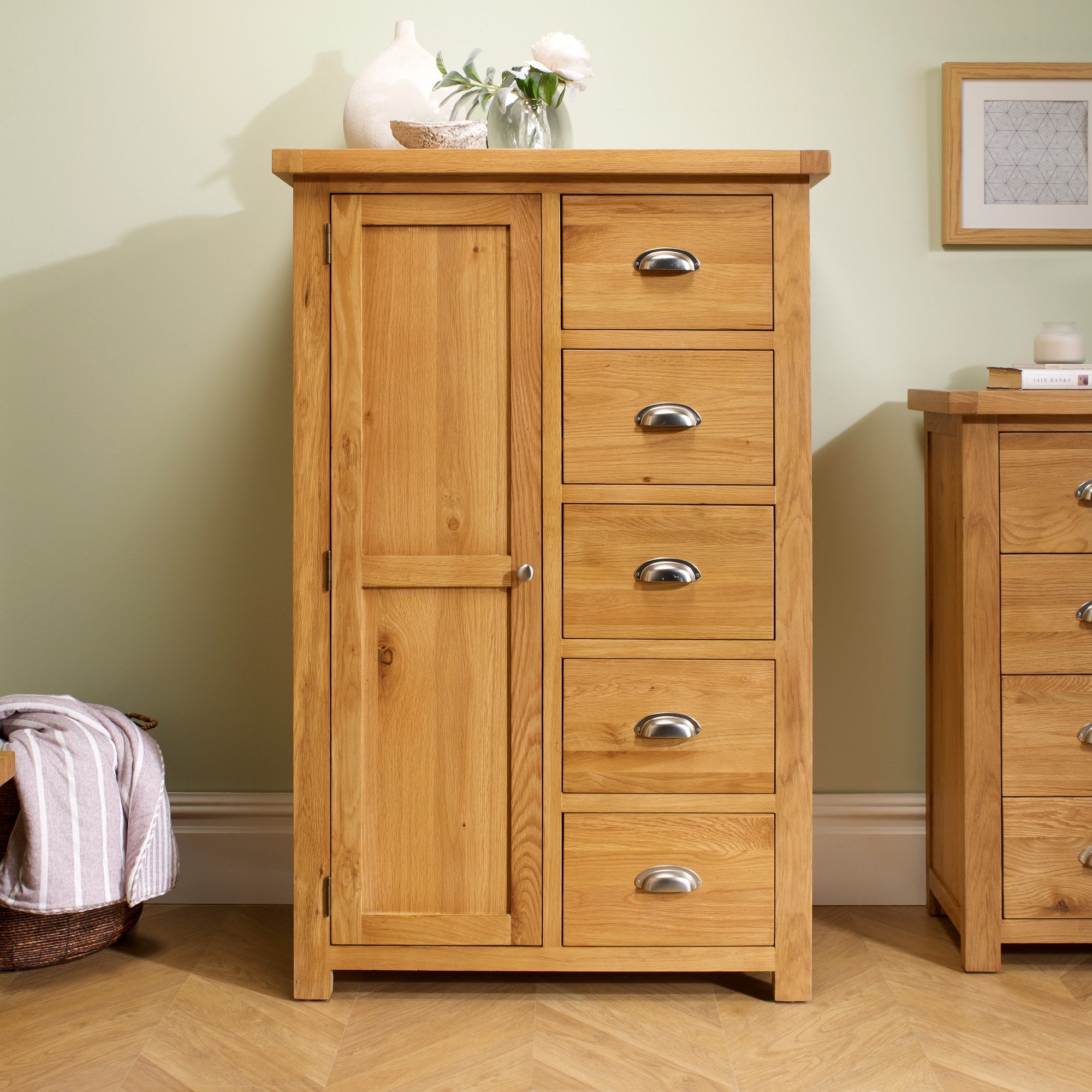 Woburn 1 Door 5 Drawer Wardrobe