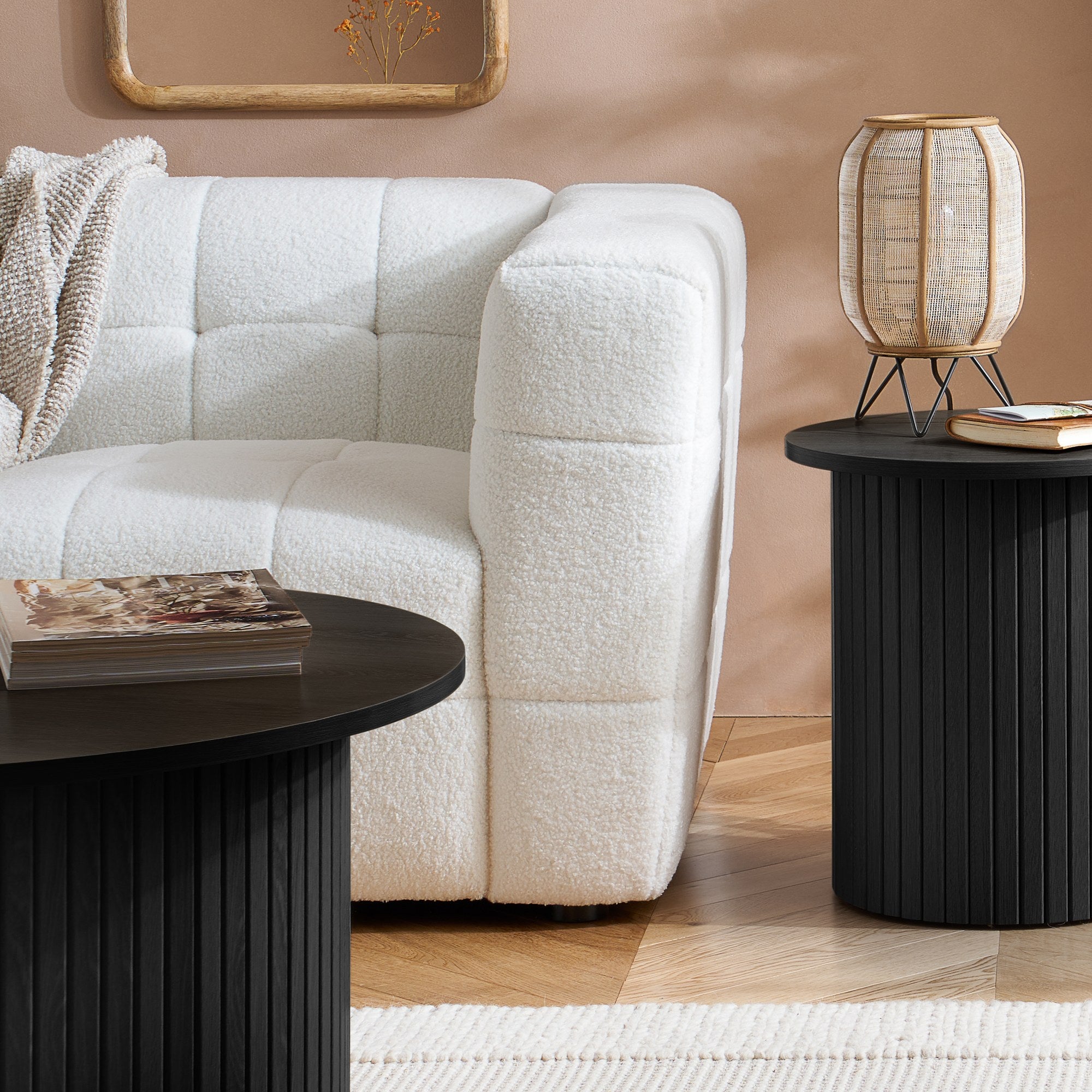 Axel Fluted Side Table