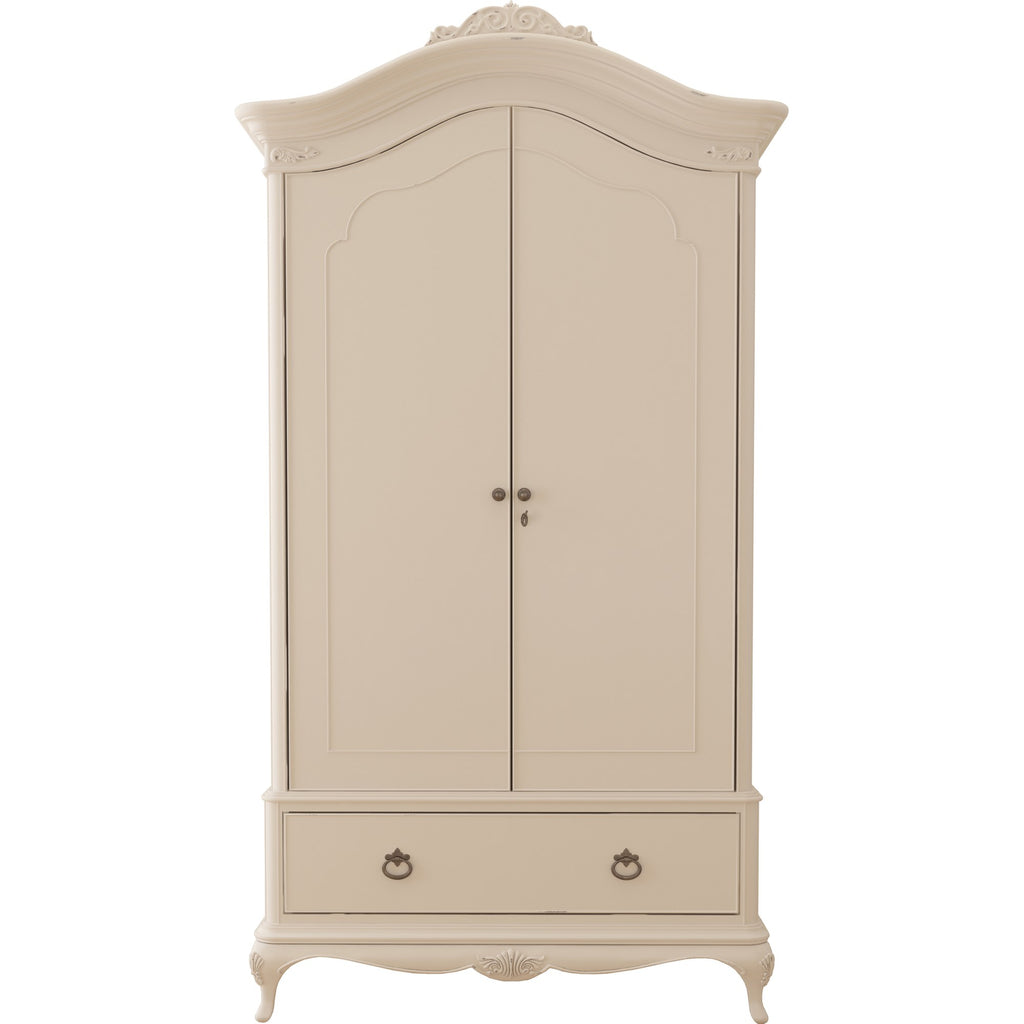 Ivory Double Wardrobe