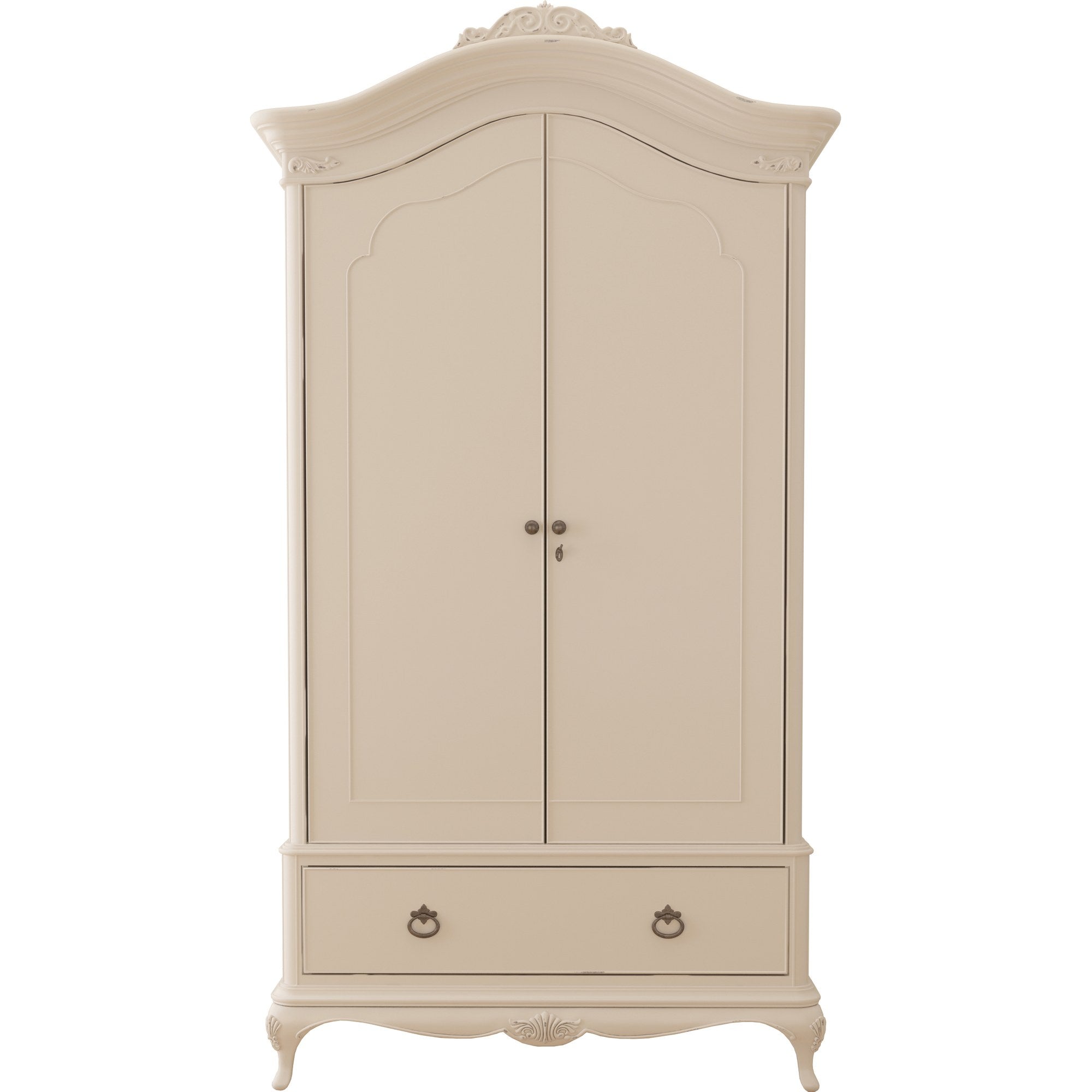 Ivory Double Wardrobe