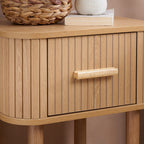 Axel 1 Drawer Fluted Bedside