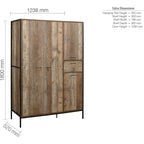 Urban 4 Door Wardrobe