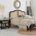 Leonie Super King Rattan Bed