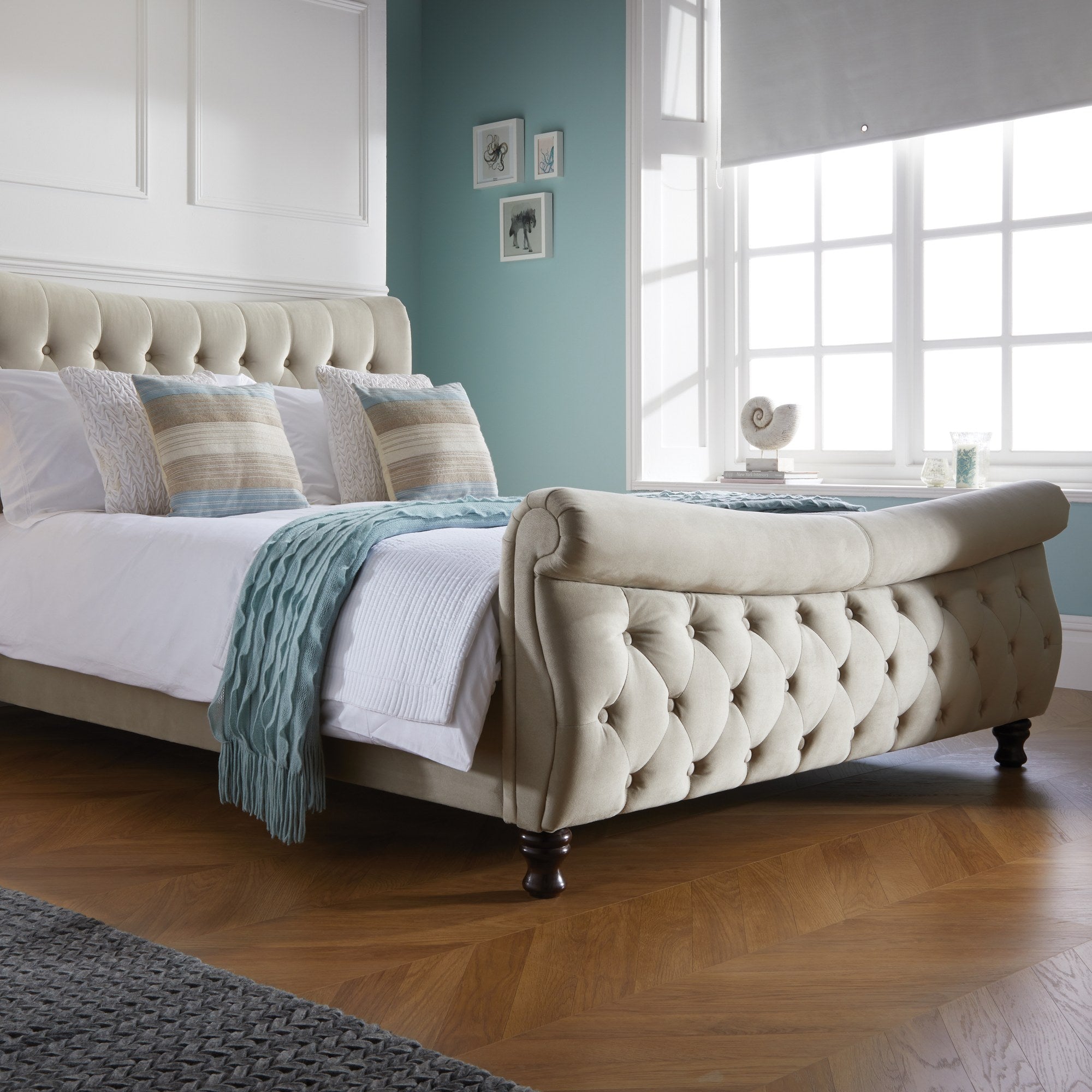 Palermo 2 Drawer Bedside
