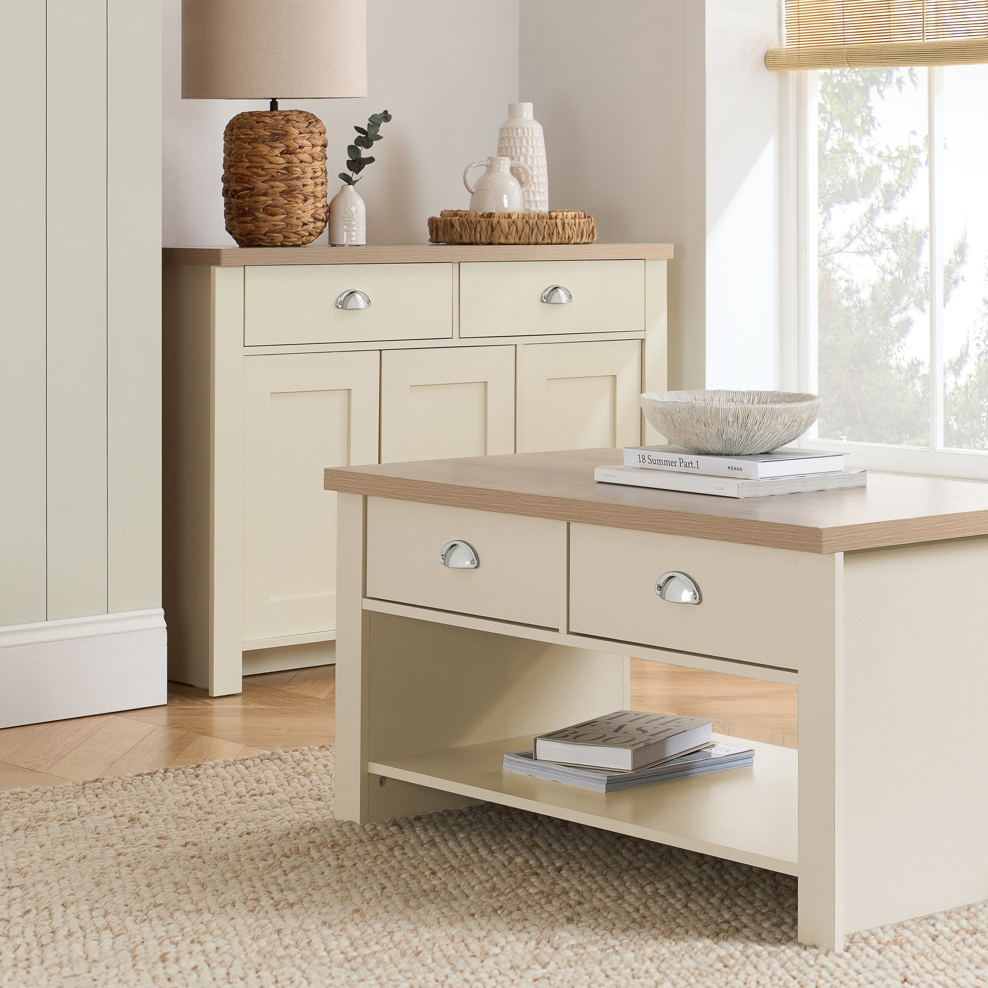 Highgate 2 Drawer Coffee Table