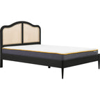 Leonie Double Rattan Bed