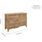 Hampstead 6 Drawer Chest