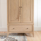 Toulon 2 Door 1 Drawer Wardrobe With Mirror