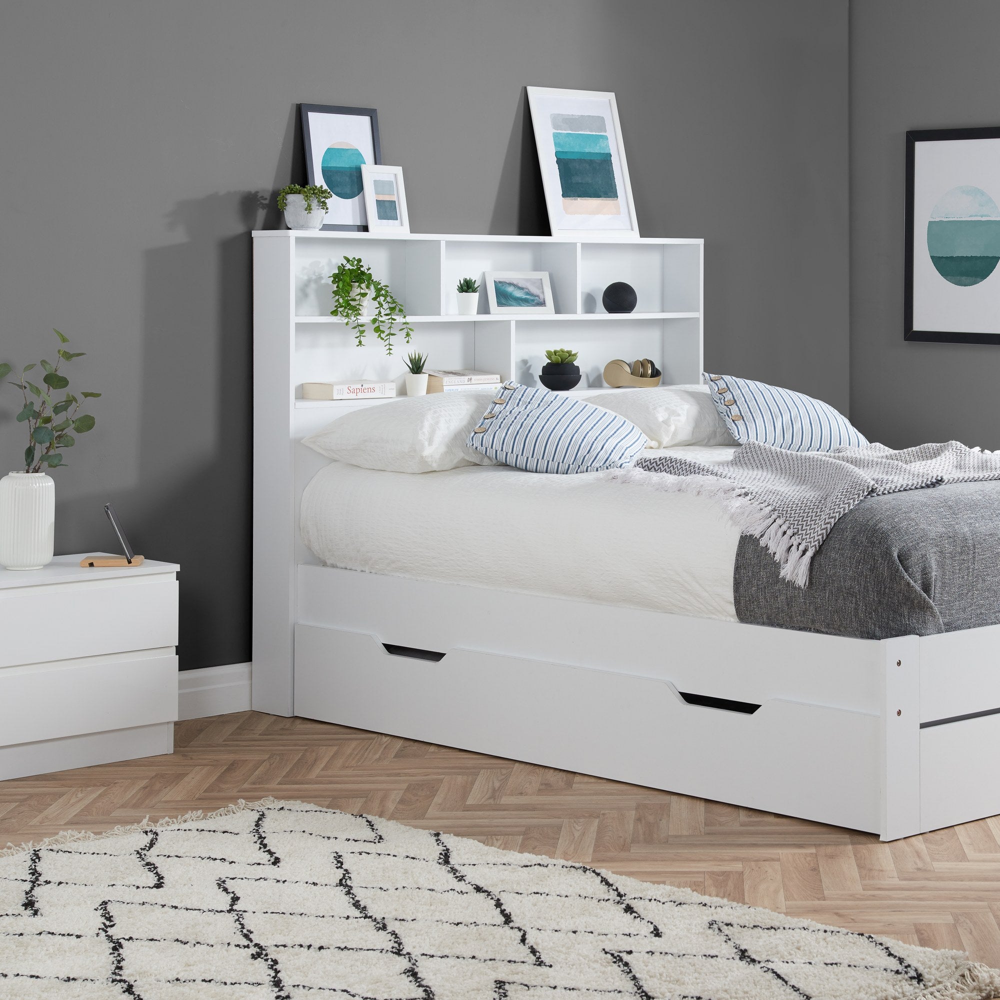 Alfie Small Double Storage Bed
