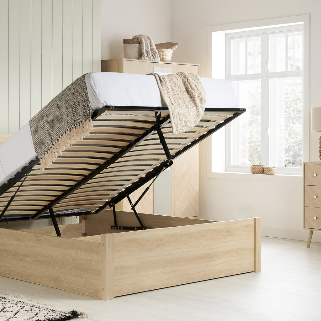 Herringford King Ottoman Bed