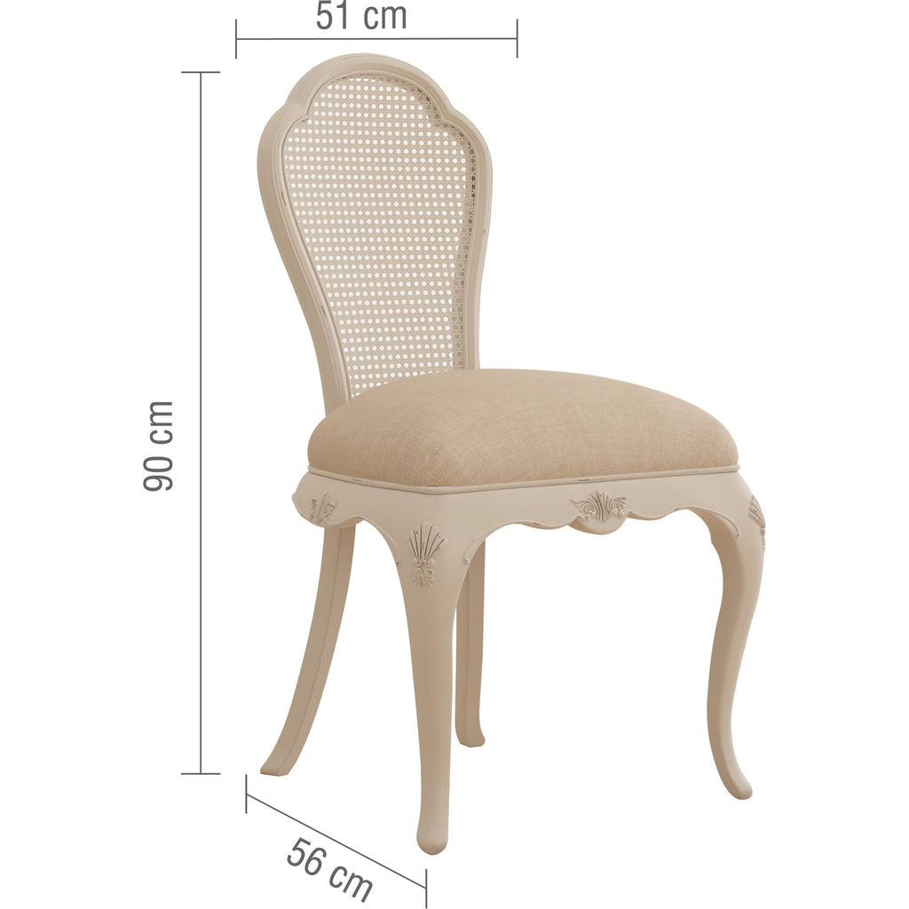 Ivory Bedroom Chair