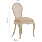 Ivory Bedroom Chair