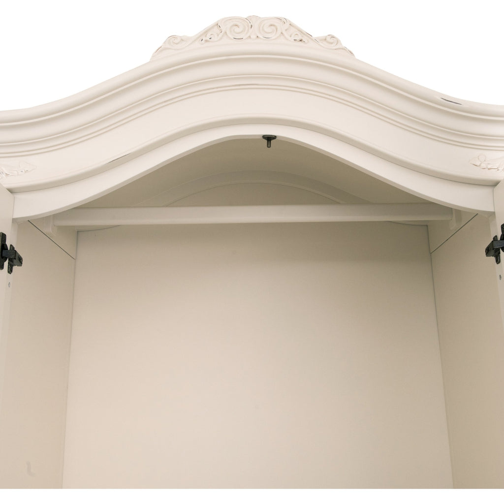 Ivory Double Wardrobe