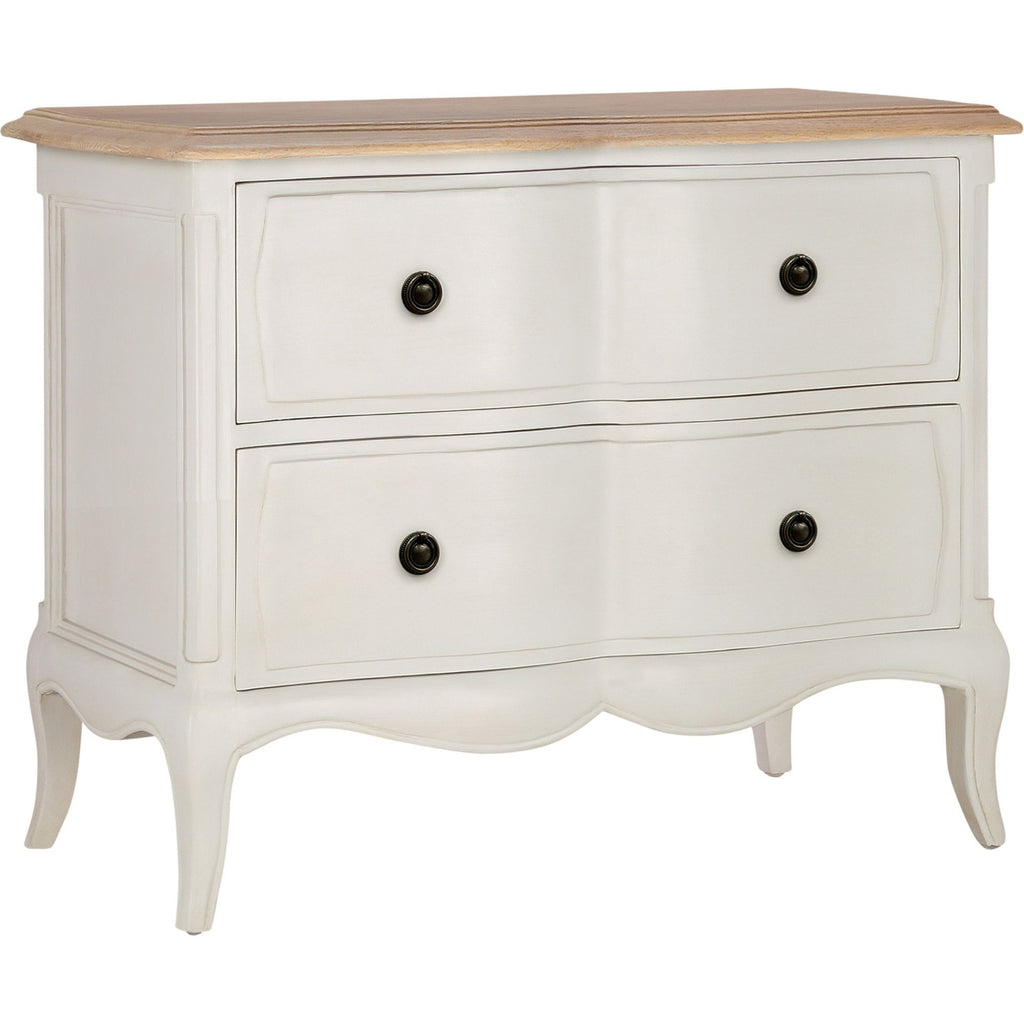 Amelie 2 Drawer Wide Bedside