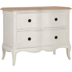 Amelie 2 Drawer Wide Bedside