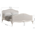 Etienne Rattan Double Bed