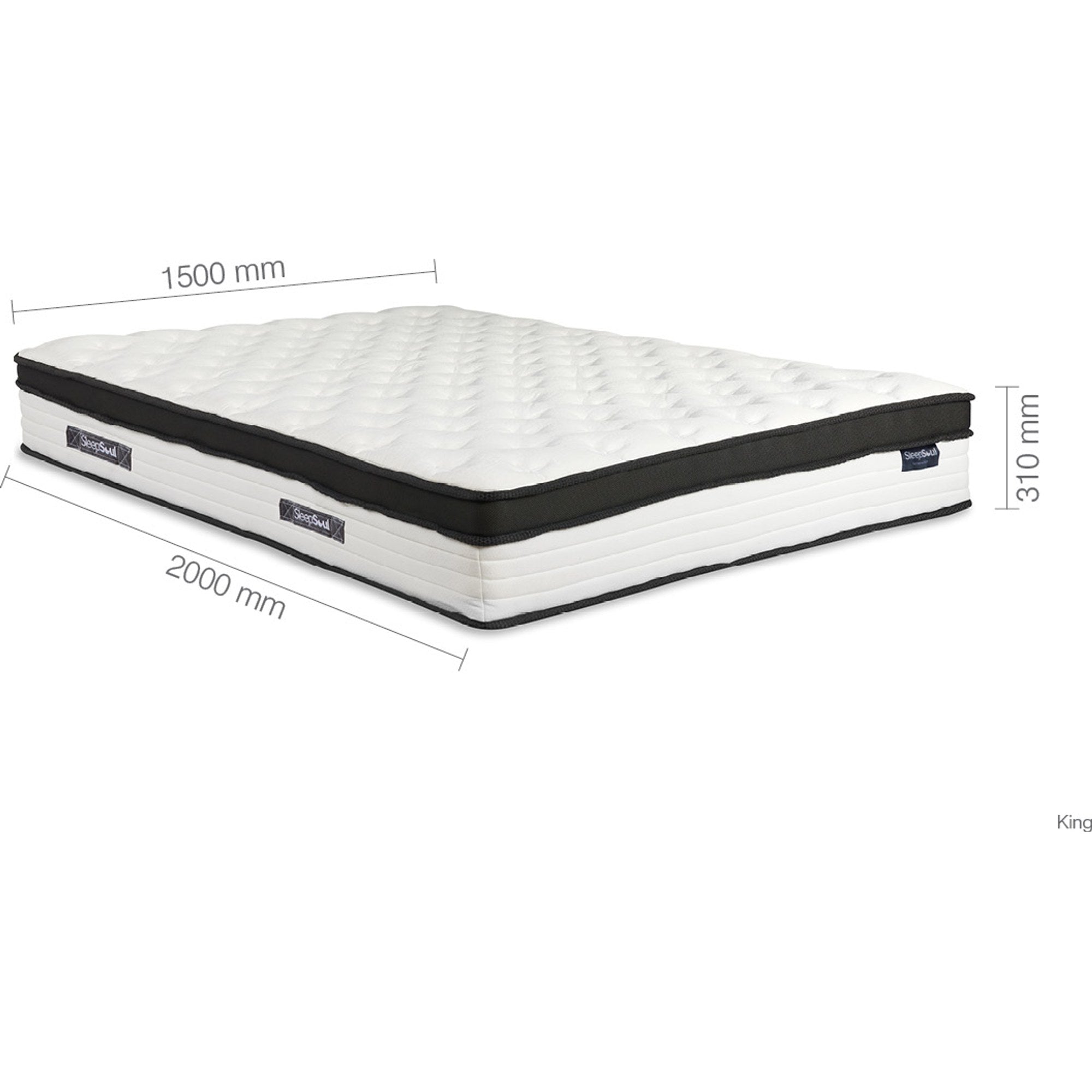 SleepSoul Cloud King Mattress