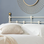 135cm Atlas Bed Cream