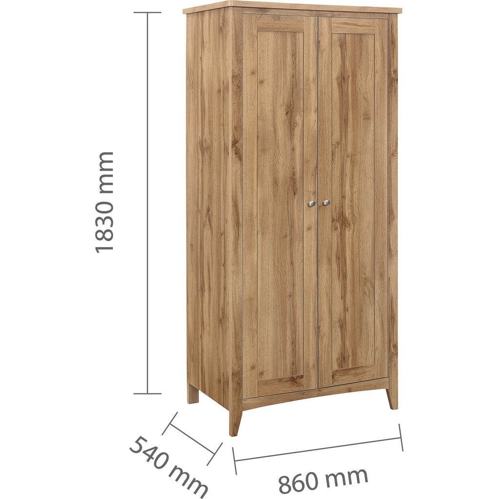 Hampstead 2 Door Wardrobe