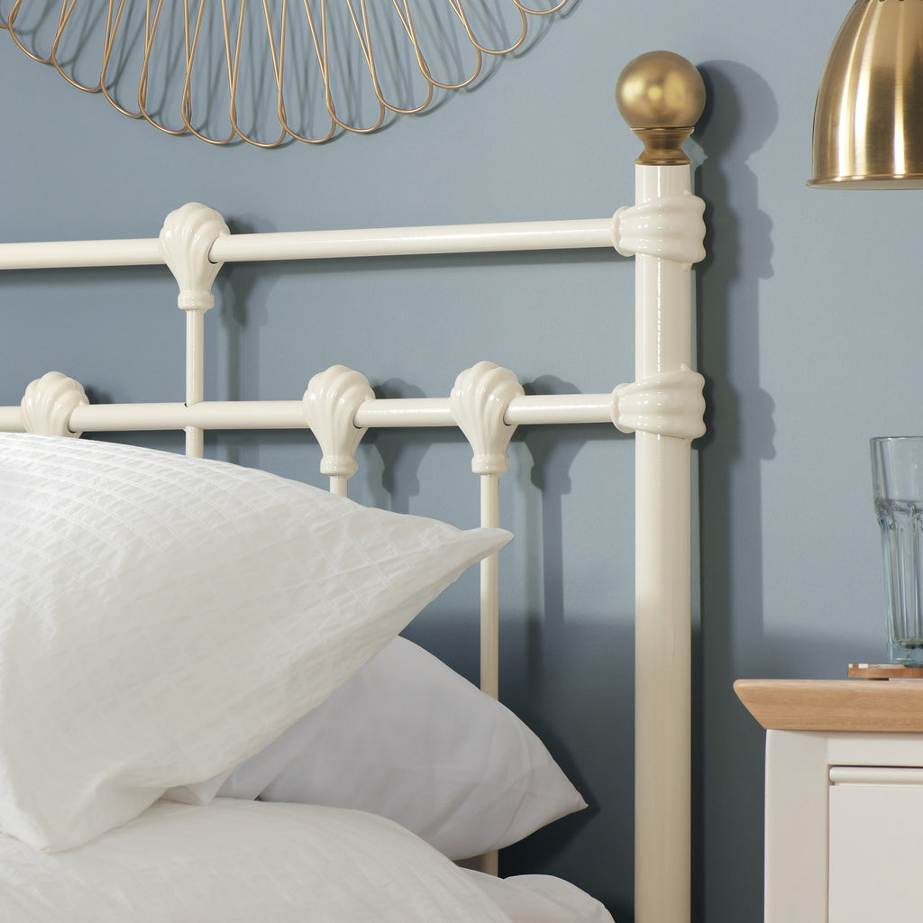 90cm Atlas Bed Cream