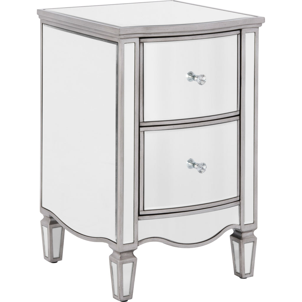 Elysee 2 Drawer Bedside