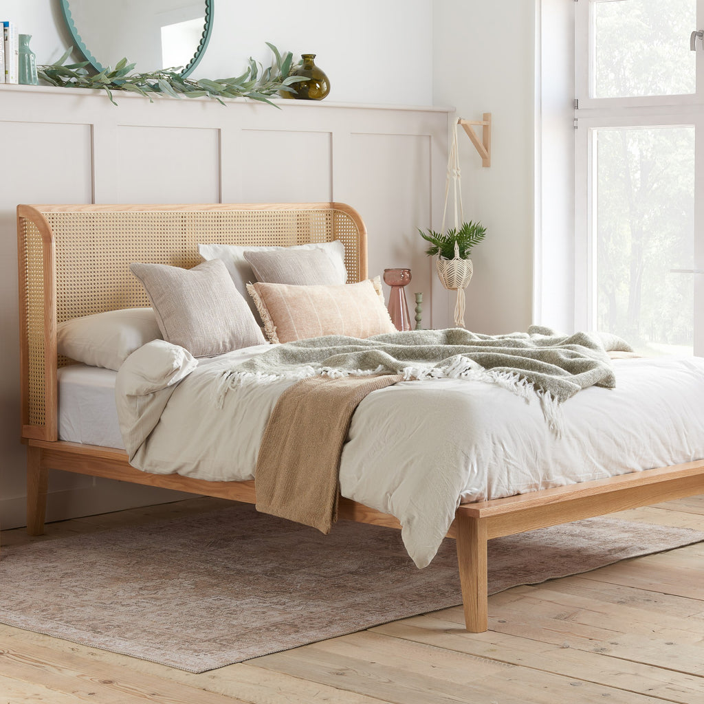 Astrid Double Rattan Bed