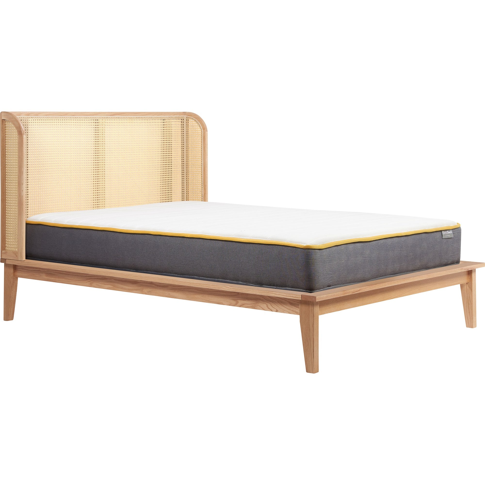 Astrid King Rattan Bed