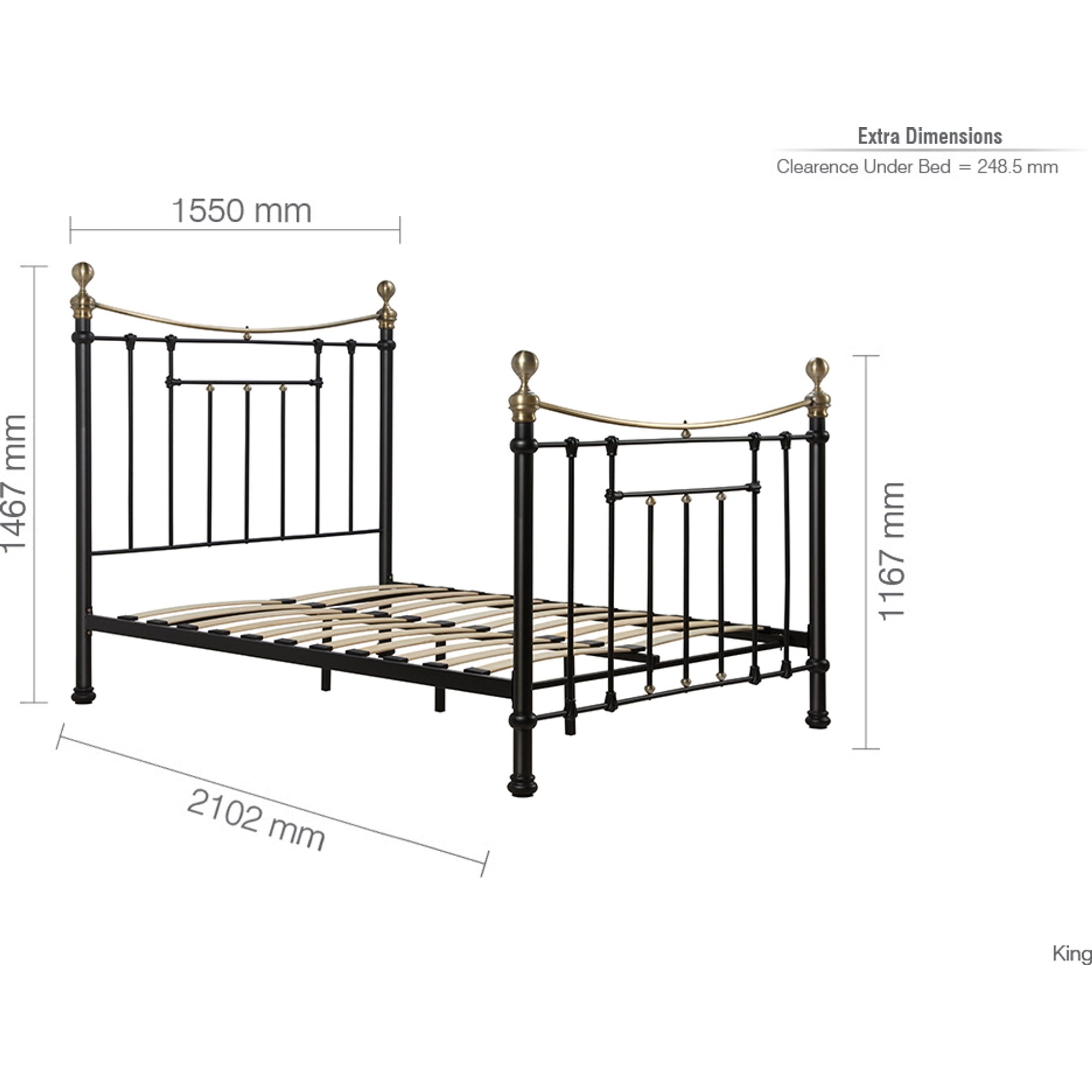 Bronte King Bed