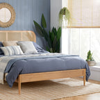 Elina Double Rattan Bed