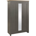 Highgate 3 Door Wardrobe With Mirror