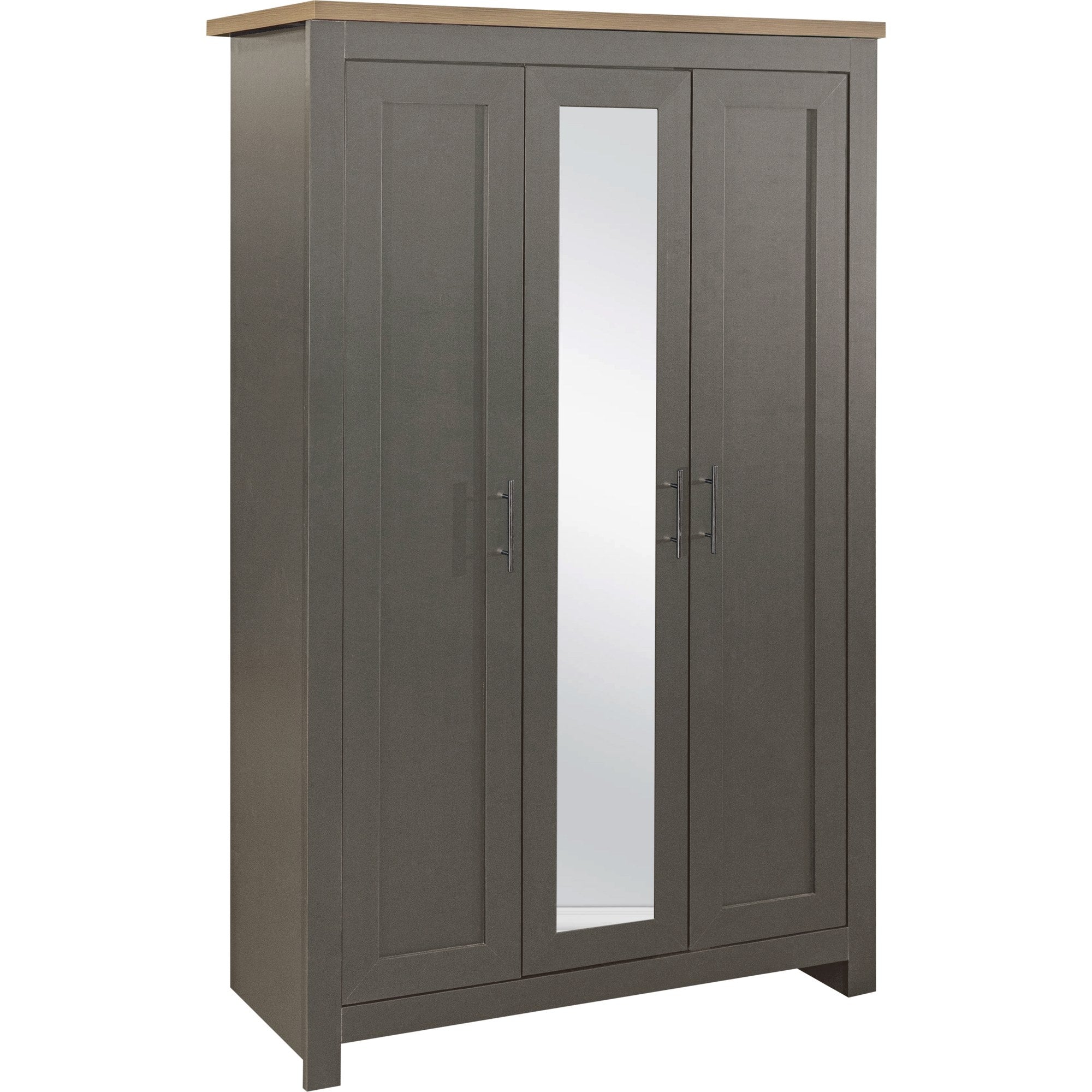 Highgate 3 Door Wardrobe With Mirror