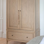 Toulon 2 Door 1 Drawer Wardrobe With Mirror