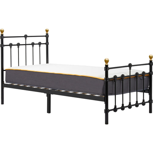 90cm Atlas Bed Black