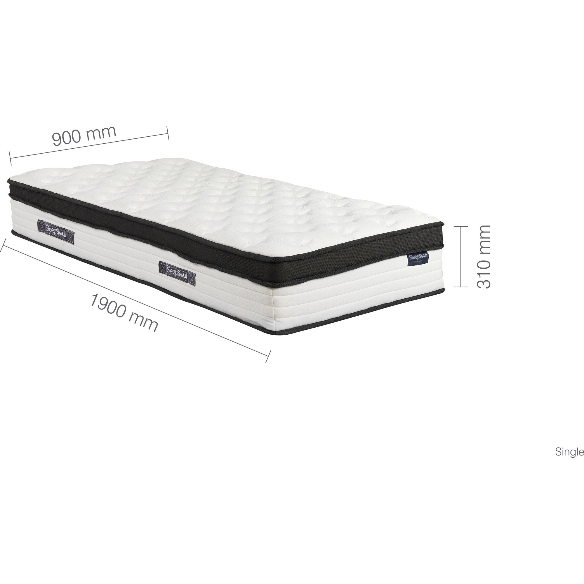 SleepSoul Cloud Single Mattress