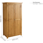 Woburn 2 Door Wardrobe