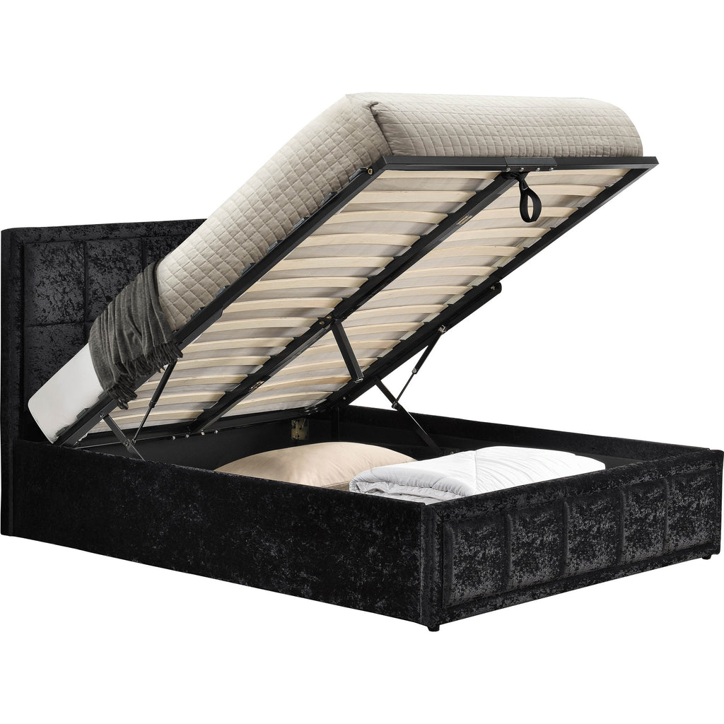 Hannover Small Double Ottoman Bed