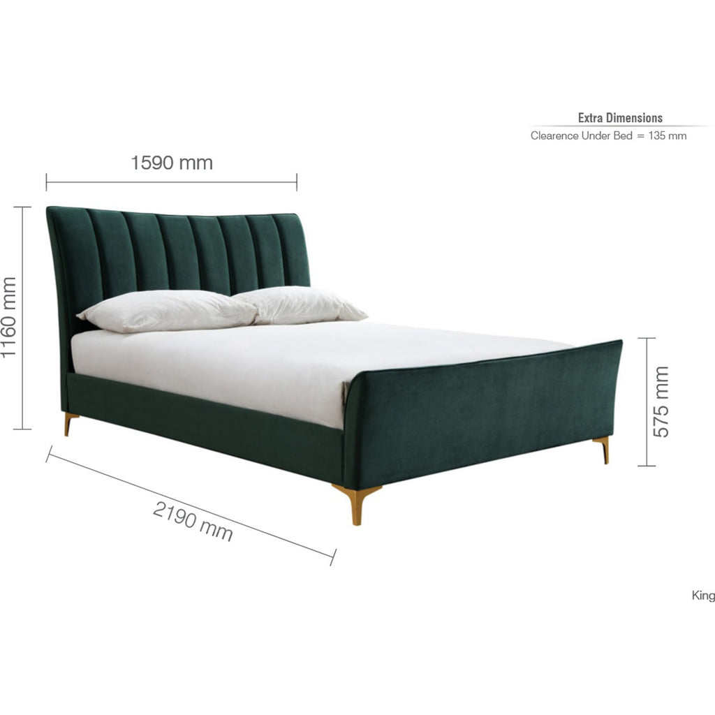 Clover King Bed