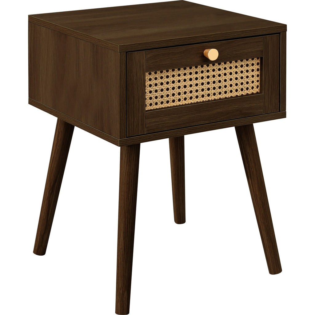 Croxley 1 Drawer Rattan Bedside