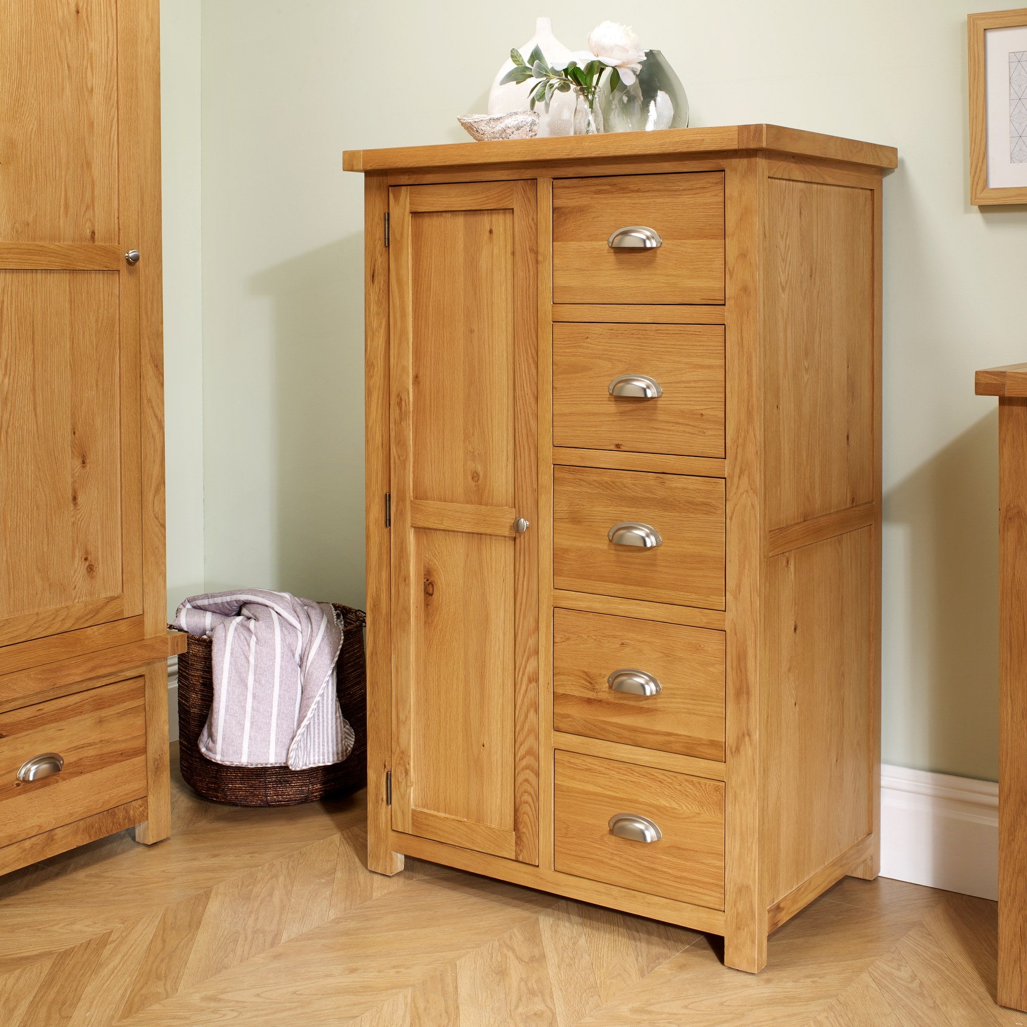 Woburn 1 Door 5 Drawer Wardrobe